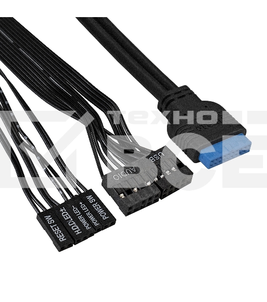 Компьютерный корпус Miditower ExeGate XP-330U-UNS400 (ATX, БП UNS400 с вент. 12см, 2хUSB/2хUSB 3.0, аудио, черный)