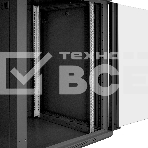 Шкаф телекоммуникационный 19' настенный 15U ExeGate EC-WM-15U.600.G.BLACK (19”, 15U, 600x600x769mm (ШхГхВ), передняя дверь закаленное стекло, съемные боковые панели, пыле- и влагозащита IP23, черный RAL 9004), фото4