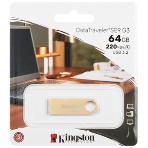 Флешка USB Kingston DataTraveler SE9 G3 (DTSE9G3/64Gb), 64Gb, USB 3.2 Gen 1, R/W 220/100, золотистый, фото13