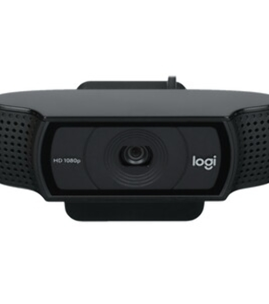 Веб-камера Logitech C920 1920x1080, 30 кадр/с, USB Type-A, микрофон (2 шт, шумоподавление), автоматическая фокусировка, автоосвещение, универсальное крепление