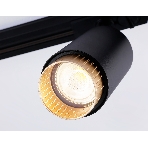Трековый однофазный светильник Ambrella light GL5162 BK/GD черный/золото GU10 max 12W D60*190, фото5