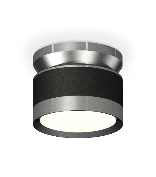 Светильник Ambrella Light XS8102070 SBK/PPH черный песок/графит полированный GX53 (N8919, C8102, N8133)