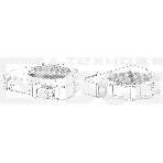 Блок 1-го вентилятора ЦМО R-FAN-1T 1м серый, фото2