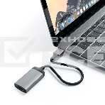 Адаптер Satechi Type-C to HDMI 4K 60HZ. Поддержка 4K/60Hz. Материал корпуса алюминий. Цвет серый космос., фото4