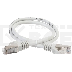 Коммутационный шнур ITK PC01-C5EF-1M5 (патч-корд), кат.5Е FTP, 1,5м, серый, фото 1