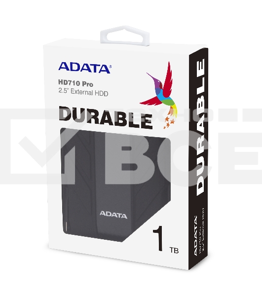 Внешний жесткий диск AData USB 3.0 1Tb AHD710P-1TU31-CBK HD710P DashDrive Durable 2.5