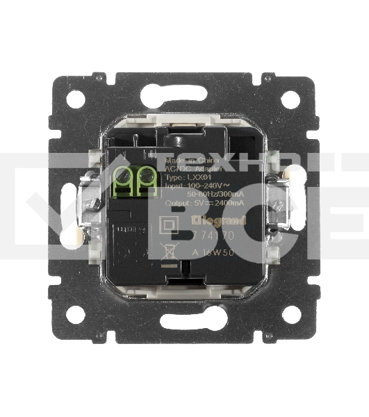 Розетка 2-ая USB 774170 Legrand Valena Сл. кость