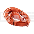 Удлинитель-шнур PROconnect ПВС 3х0.75, 10 м, с/з, 6 А, 1300 Вт, IP44, оранжевый (Сделано в России), фото 1