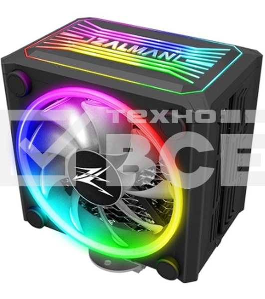 Кулер ZALMAN CNPS16X Black, 120mm RGB FAN, 4 HEAT PIPES, 4-PIN PWM, 1350-2700 RPM, 20-32DBA, LONG LIFE BEARING, FULL SOCKET SUPPORT