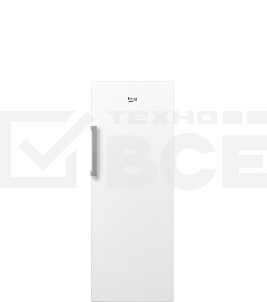 Морозильная камера Beko RFSK215T01W, белый, 213л, 6 ящиков