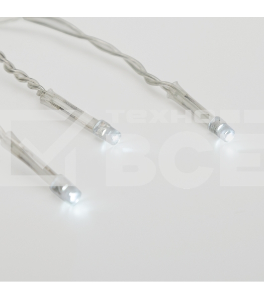 Гирлянда Твинкл-Лайт 20 м, прозрачный ПВХ, 160 LED, цвет белый