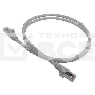 Кабель Патч-корд Lanmaster FTP LAN-PC45/S5E-2.0-GY вилка RJ-45-вилка RJ-45 кат.5е 2м серый LSZH (уп.:1шт)
