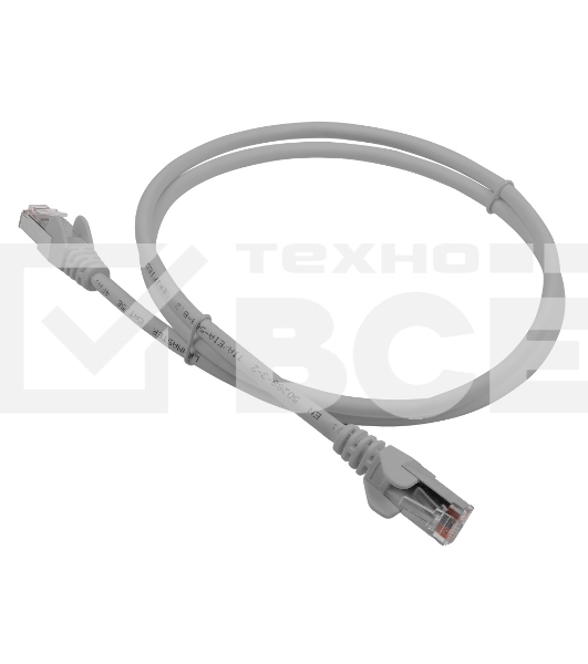 Кабель Патч-корд Lanmaster FTP LAN-PC45/S5E-2.0-GY вилка RJ-45-вилка RJ-45 кат.5е 2м серый LSZH (уп.:1шт)