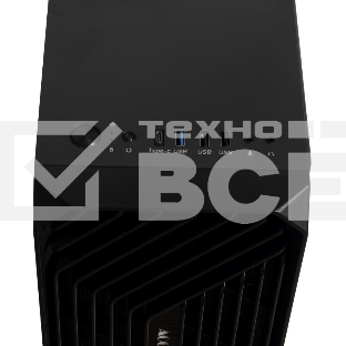 Компьютерный корпус Accord ACC-265B черный без БП mATX 1x80mm 1x92mm 2x120mm 2xUSB2.0 1xUSB3.0 audio