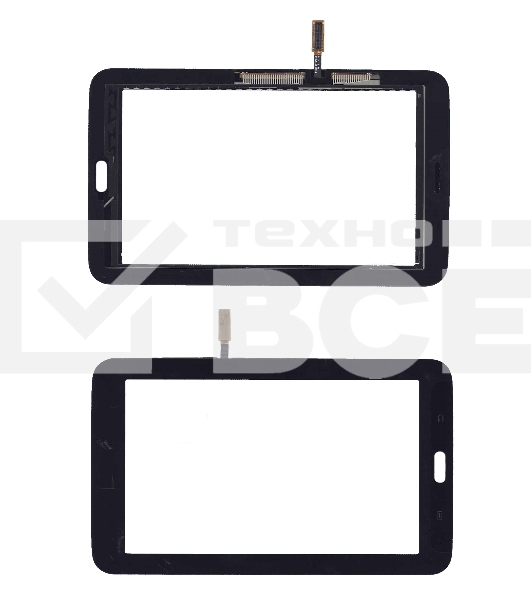 Сенсорное стекло (тачскрин) для Samsung Galaxy Tab 3 7.0 Lite SM-T110, черное