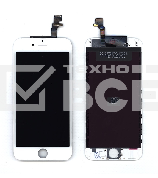 Дисплей для Apple iPhone 6 в сборе с тачскрином AAA белый