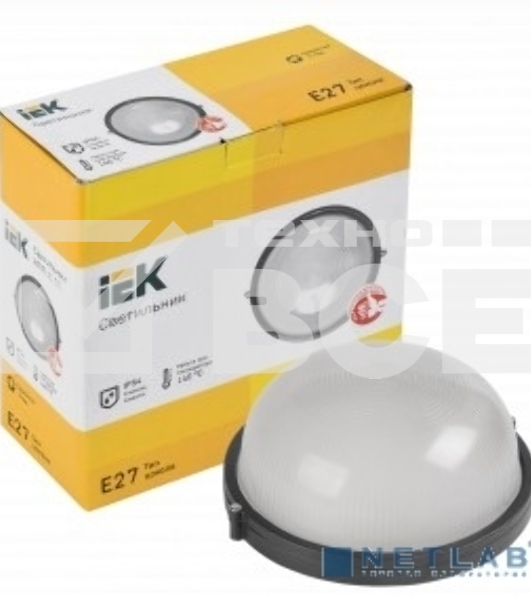 Светильник IEK 100Вт черный (LNPP0-1101-1-100-K02)