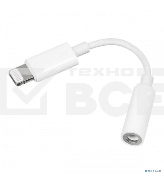 Переходник PERFEO Jack 3.5 мм розетка - 8 PIN (Lightning) вилка (A7027)