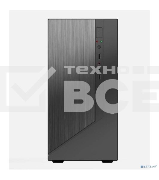 Компьютерный корпус Сase Forza mATX, 450W, 2xUSB 3.0, Black, w/o FAN, 12 cm fan PSU, power cord