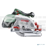 Дисковая пила Bosch PKS 55 А, 1200 Вт зеленый/черный, фото4