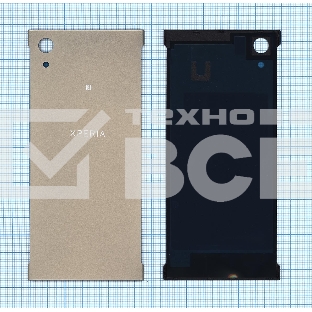 Задняя крышка для Sony Xperia XA1 G3116 золотая