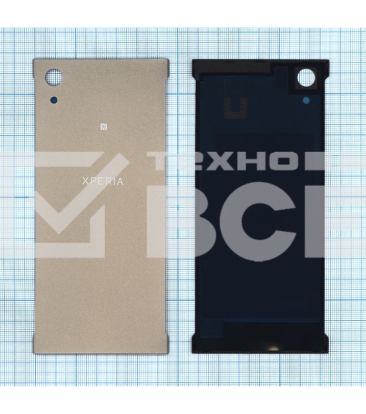 Задняя крышка для Sony Xperia XA1 G3116 золотая