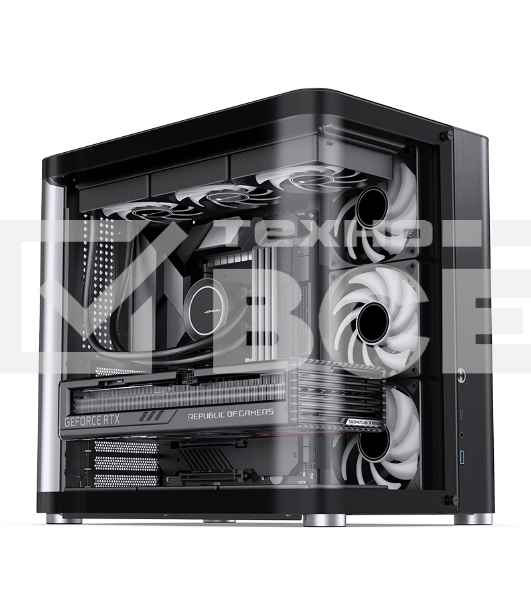 Компьютерный корпус JONSBO TK-2 Black ATX без БП, mini-ITX, micro-ATX, ATX, черный