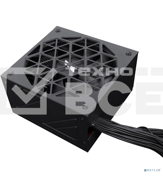 Блок питания 1STPLAYER ACK HA-650AC1, 650Вт, 80 PLUS Standard, 140мм, черный