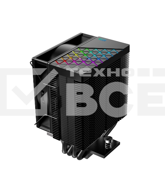 Кулер PCCooler R400 ARGB черный 92мм алюминий+медь 2200r[m 30db 4-pin 180W 133мм