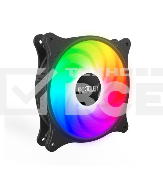 Вентилятор для корпуса PCCooler FX-120-3 черный, 120 мм, 1200 об/мин, 18 дБ, 3 pin