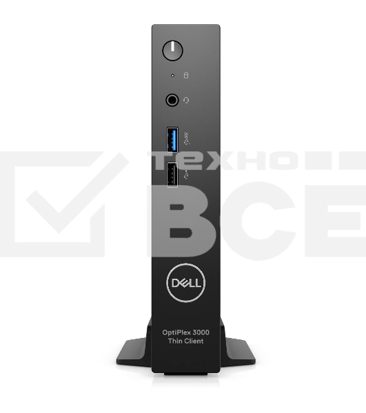 Персональный компьютер DELL OptiPlex 3000 TC Celeron N5105 / 8Gb/64Gb eMMC/ No Kbd&Mouse/ No WiFi&BT/ Dell ThinOS/ 1Y