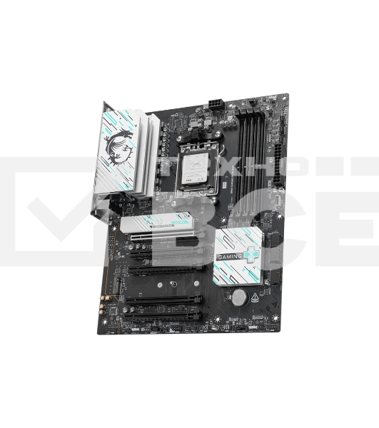 Материнская плата MSI B840 GAMING PLUS, Socket AM5, AMD B840, 4xDDR5, 4xSATA, 2xM.2, 1xPCI-E 4.0 x16, 1xPCI-E 3.0 x4, 3xPCI-E 3.0 x1, 1xHDMI, 1x 2.5Gb LAN, 4xUSB-A 2.0, 2xUSB-A 5Gbps, 1xUSB-C 5Gbps, 1xUSB-A 10Gbps, 1xUSB-C 10Gbps, 3x3.5 мм, 7.1, ATX