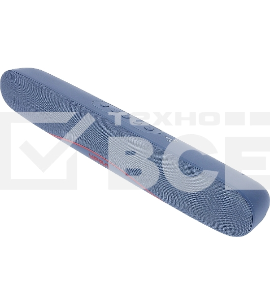 Колонка портатитвная Ural ТТ М100+ синий 6W 1.1 BT/3.5Jack/USB-C 10м 1200mAh (без.бат) (УРАЛ ТТ М100+ СИНИЙ)