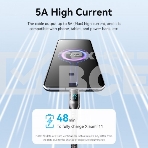 Кабель Vention USB 2.0 CM/CM с LED дисплеем - 1.2м. черный 5А PD100W, шт., фото4