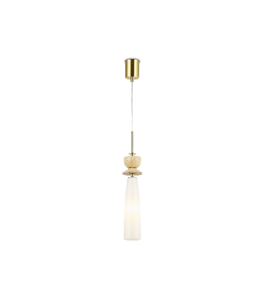 Светильник Ambrella light LH75365 GD/WH золото/белый G9 max 28W D70*1490