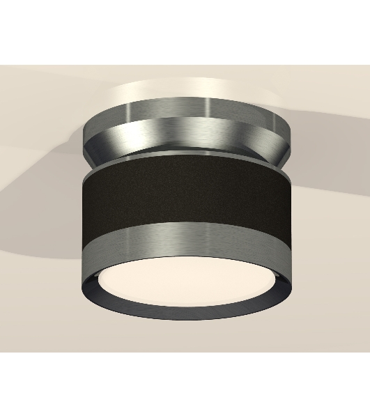 Светильник Ambrella Light XS8102070 SBK/PPH черный песок/графит полированный GX53 (N8919, C8102, N8133)