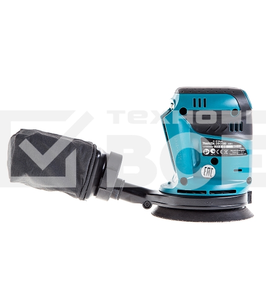 Машинка эксцентриковая MAKITA DBO180Z 18В LiIon ф125мм 7000/9500/11000об/мин ампл.2.8мм 1.7кг