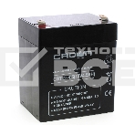 Батарея CROWN CBT-12-4.5, напряжение 12В, ёмкость4,5 А/Ч, размеры (мм)90х70х101, вес 1,48 кг, тип клеммы - F2, тип АКБ - свинцово кислотная с загущеным электролитом в гель, срок службы 6 лет, фото2