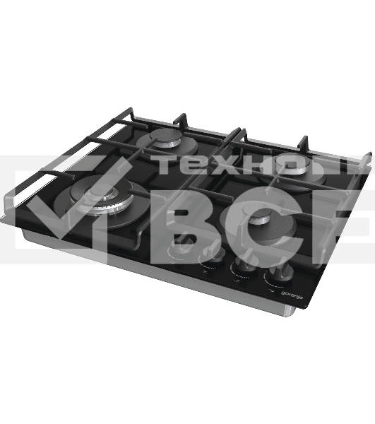 Газовая варочная поверхность Gorenje GTW641EB черный