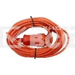 Удлинитель-шнур PROconnect ПВС 3х0.75, 10 м, с/з, 6 А, 1300 Вт, IP44, оранжевый (Сделано в России), фото2