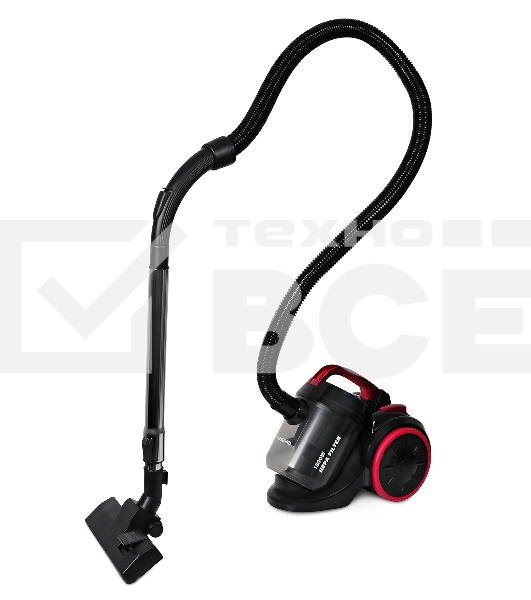 Пылесос Starwind SCV3410 1800Вт черный/бордовый