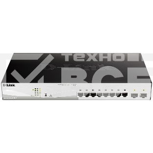 Коммутатор D-Link DGS-1210-10MP/FL 8G 2SFP 130W управляемый