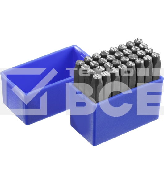 Буквенные клейма Зубр 21503-05_z01, кириллица, шрифт 5 мм 21503-05_z01