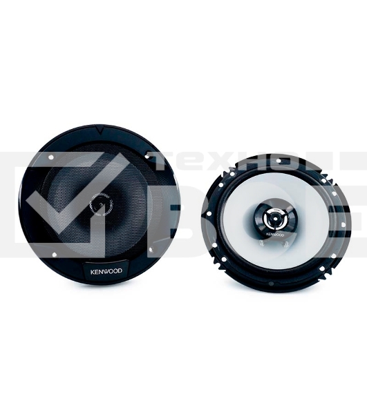 Колонки автомобильные Kenwood KFC-S1666 330Вт 87дБ 4Ом 16см (6.5дюйм) (ком.:2кол.) коаксиальные двухполосные