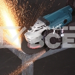 Угловая шлифовальная машина Makita GA7020SF УШМ,ф180мм,2200Вт,8500об\м,2.5кг,кор,суперфланец,плавный пуск, фото4