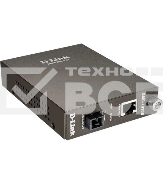 Сетевое оборудование D-Link ( DMC-1910R/A9A) Конвертер 1G UTP в 1G SM Single Fiber (15km, 1xSC), ресивер
