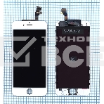 Дисплей для Apple iPhone 6 в сборе с тачскрином AAA белый, фото 1