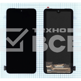 Дисплей для Xiaomi Redmi Note 10, Redmi Note 10S, Poco M5s (OLED) черный