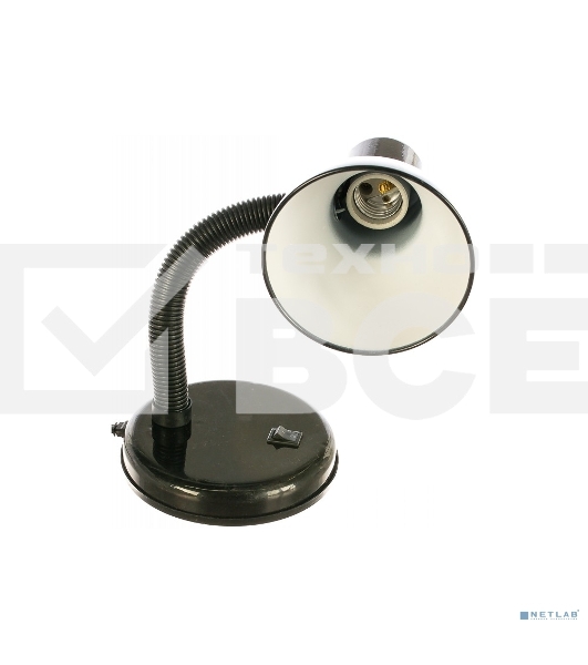 Светильник UF-301P С02 настол. 230В 60Вт черный Ultraflash 12368