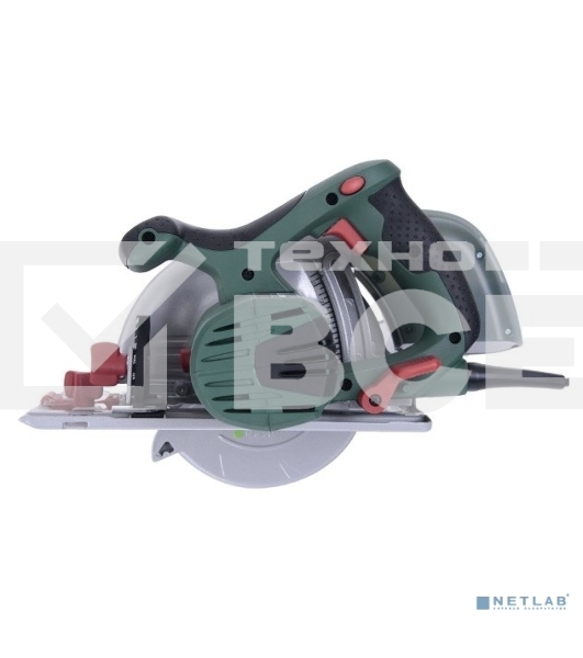 Дисковая пила Bosch PKS 55 А, 1200 Вт зеленый/черный